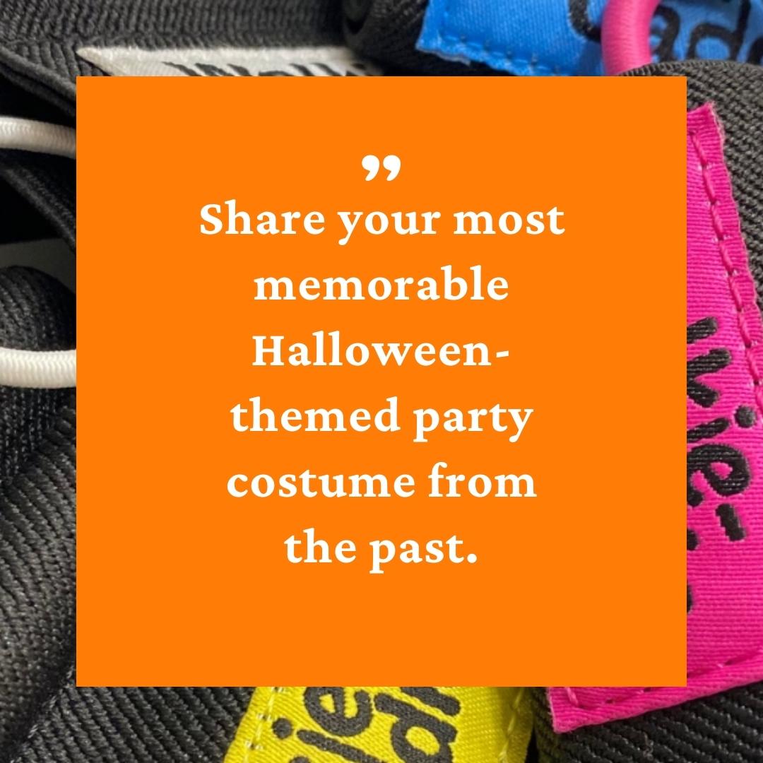 WalkieCaddie's tweet image. Parties and costumes, a Halloween combo! Share a photo and description of your most memorable Halloween-themed party costume from years gone by. 👗🎃 #MemorableCostumes #ThrowbackHalloween #PartyFashion