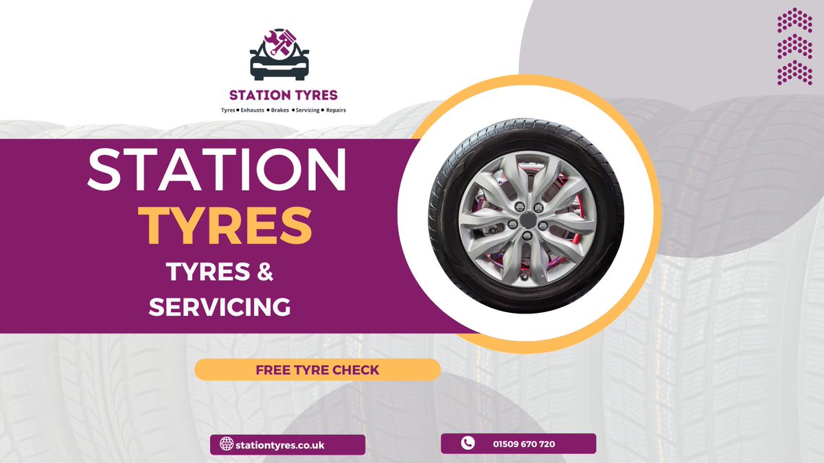 You can rely on our team of friendly mechanics at Station Tyres to provide a wide range of competitively priced services covering tyres, batteries, brakes &amp; exhausts. 
We can supply and fit them. All our work is fully guaranteed. 

Phone: 01509 670 720 to get your free quotation