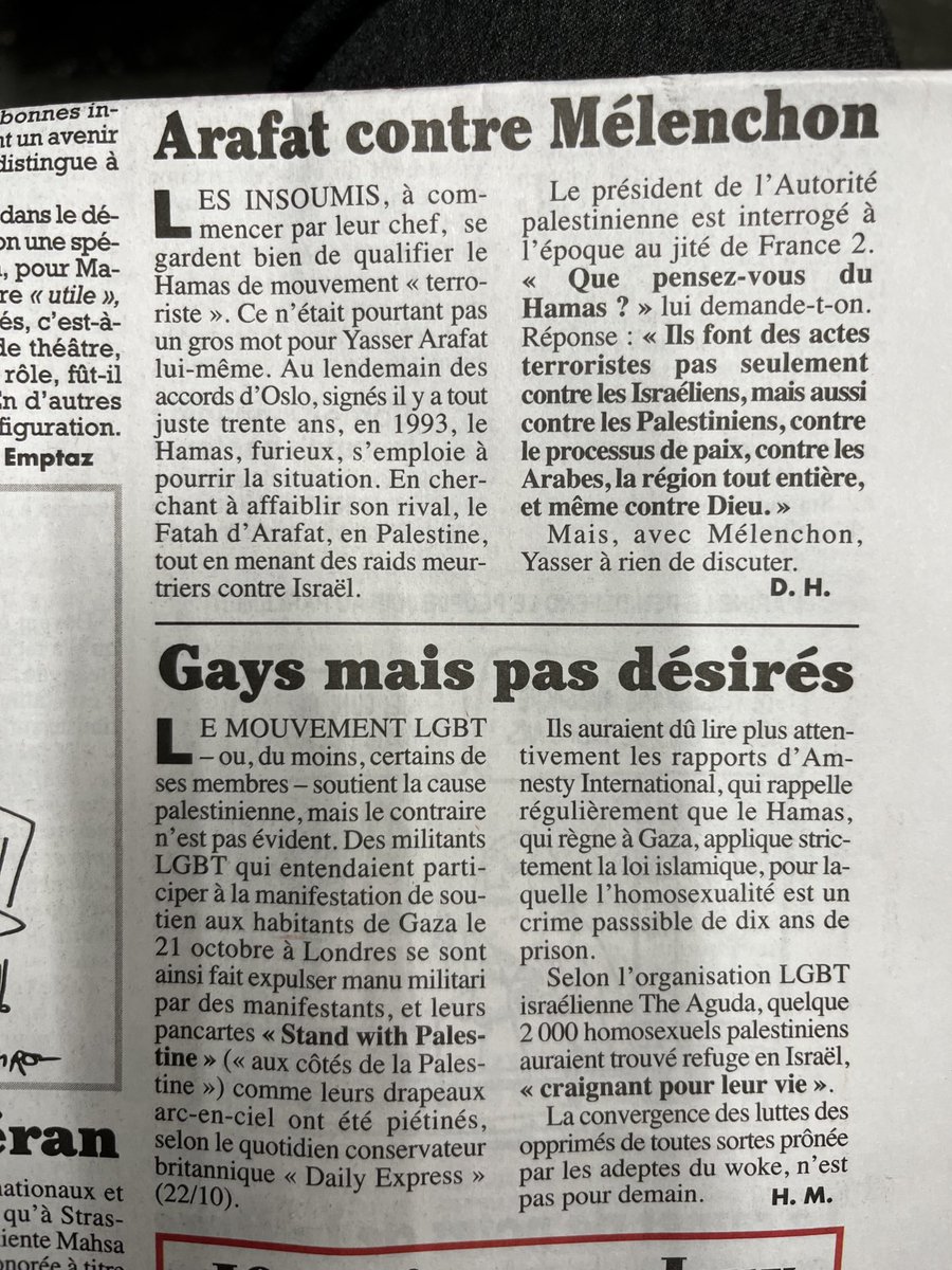 Deux rappels salutaires du Canard.