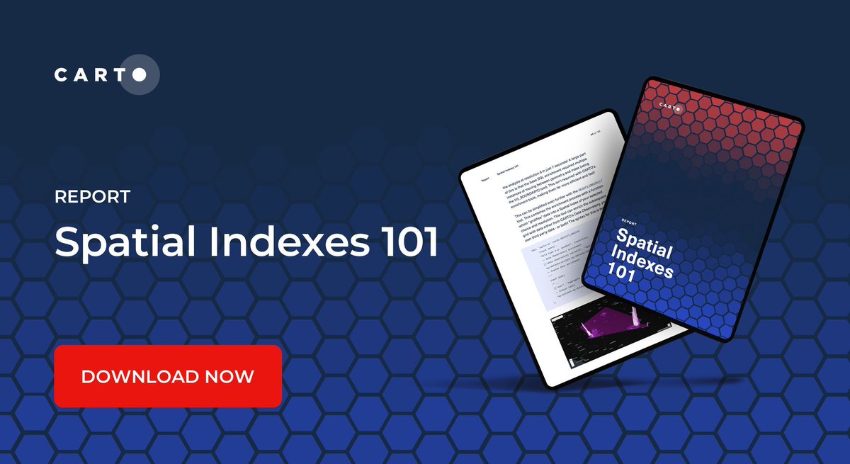 NovumIntel's tweet photo. #DataAnalyses: Guide – Spatial Indexes 101  https://t.co/Dgkdw5h2T1 by @Carto

#DataCubes #GlobalGrid #BigData #Geospatial #SpatialData #DataProcessing https://t.co/kzS72Vlphm