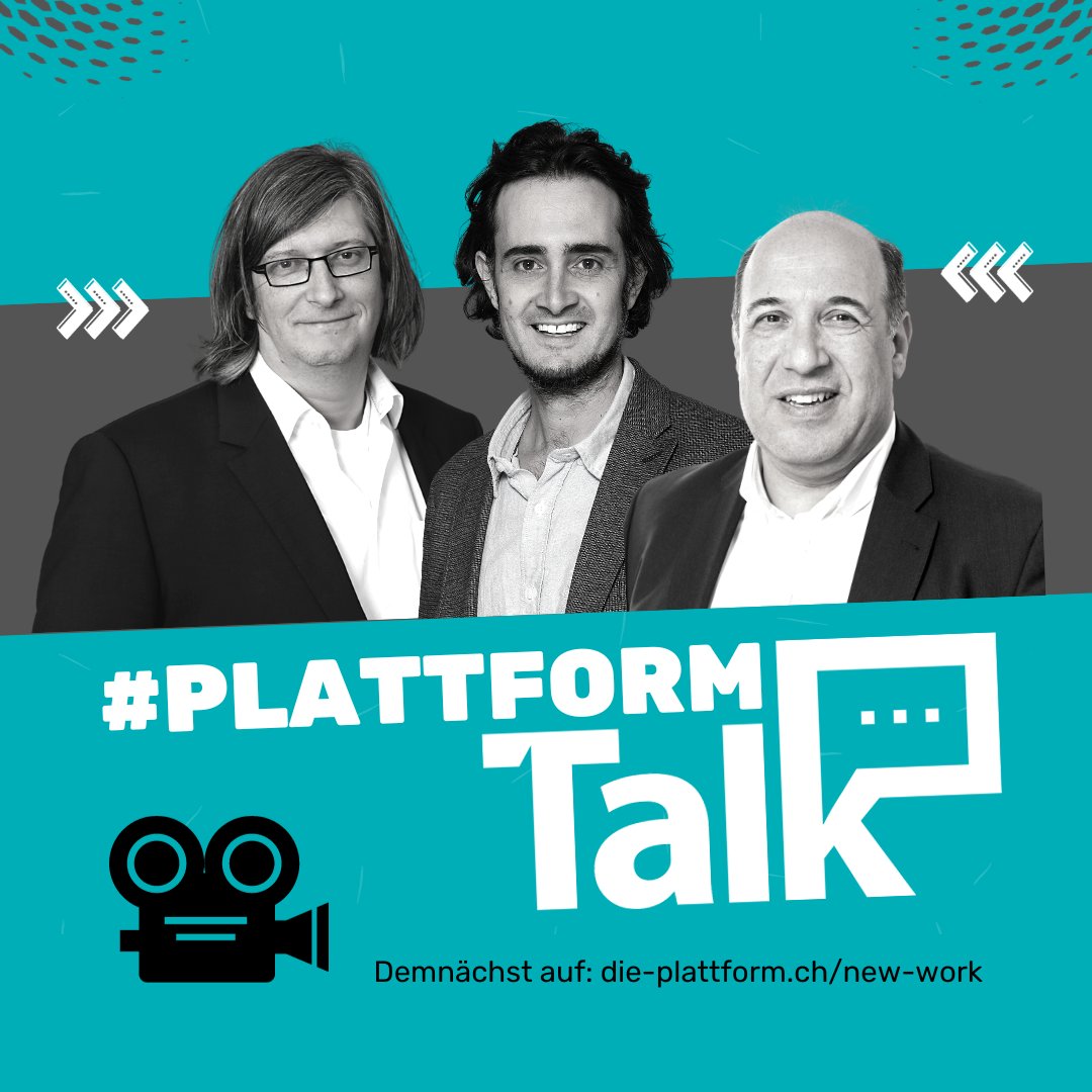 die plattform | la plateforme (@plattform_ch) on Twitter photo Im neuen #plattformTalk der <a href="/plattform_ch/">die plattform | la plateforme</a> sprechen ab 31.10. Michael Marti, <a href="/alain_gut/">Alain Gut</a> und Dominik Robin über die Chancen und Risiken von #NewWork, neue Lösungen, welche es im Umgang mit Flexibilisierung und #Gesundheitsschutz braucht, und darüber, ob #NewWork eine Möglichkeit Im neuen #plattformTalk der <a href="/plattform_ch/">die plattform | la plateforme</a> sprechen ab 31.10. Michael Marti, <a href="/alain_gut/">Alain Gut</a> und Dominik Robin über die Chancen und Risiken von #NewWork, neue Lösungen, welche es im Umgang mit Flexibilisierung und #Gesundheitsschutz braucht, und darüber, ob #NewWork eine Möglichkeit