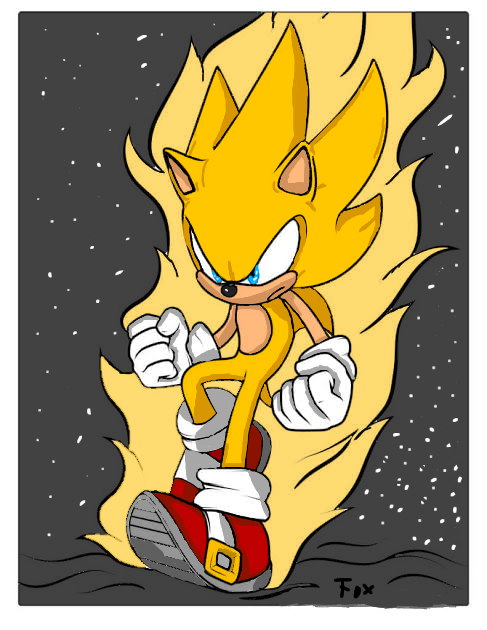 hero_of_wild_'s tweet photo. A super sonic drawing I did https://t.co/iWUptZ0Fqk