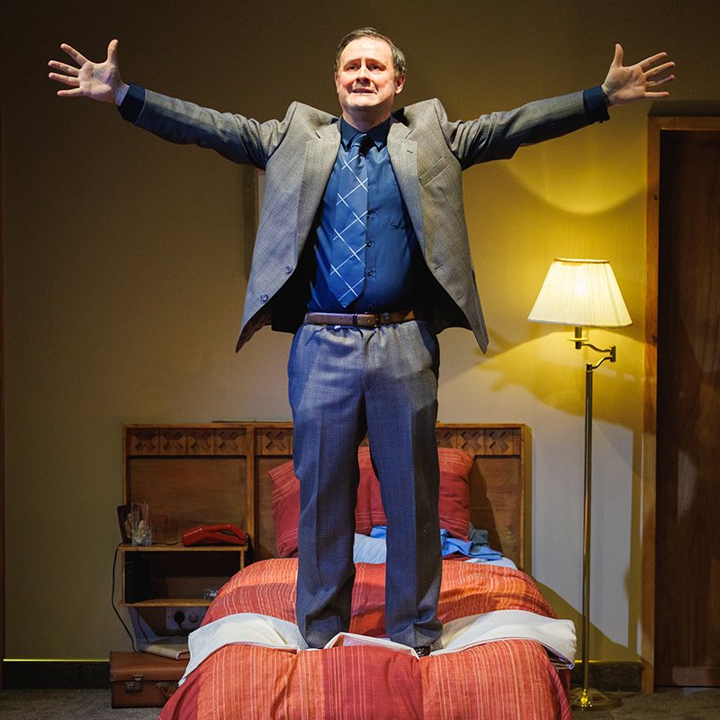 Well.. what a show this was at the Fwrness Theatre. @simonnehan  was incredible portraying the unique character that was Carwyn James. Highly recommend.!