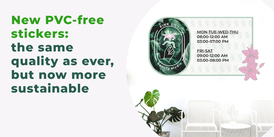 pixartprinting's tweet photo. Explore our new PVC-free stickers: make a better choice today!
Enjoy 15% off the entire self-adhesive vinyl category
https://t.co/v59xkpPqPc https://t.co/FxumGAKjYK