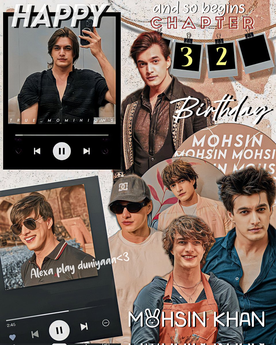 HAPPY BIRTHDAY MOHSIN
#HappyBirthdayMohsinKhan