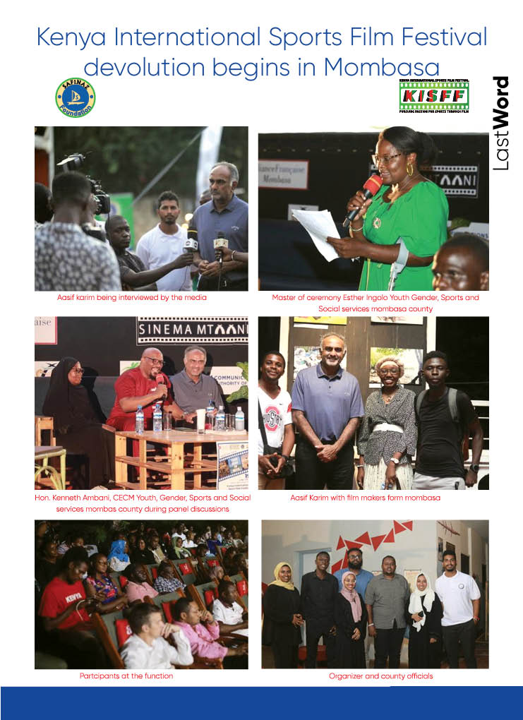 TheKarims's tweet photo. In the last word @kisff goes to #Mombasa This year, the 6th edition of #KISFF began in Mombasa with a special screening event. #KISFF is on from 26th to Sunday 29th October right here at Aristocrats House #KISFF #Sports #Film #Sportsfilm #events #IOC #SportsFilmFest #Sportlife https://t.co/Nn314RzqHW