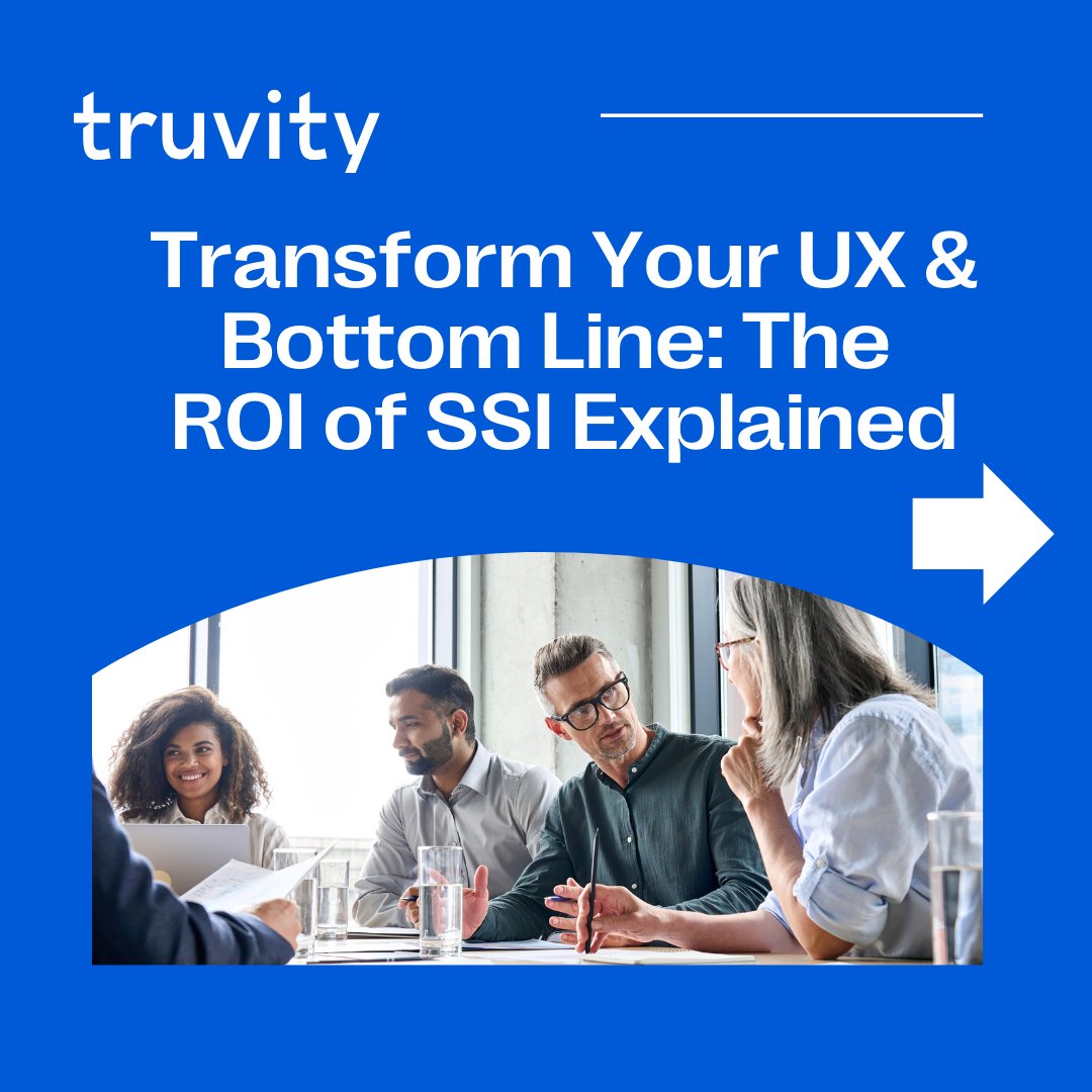 TruvityHQ's tweet photo. Transform Your Bottom Line and Customer Experience: The ROI of SSI Explained. 👇
For forward-thinking executives, Self Sovereign Identity isn't just a tech solution—it's a strategic lever for sustainable competitive advantage.
#SSI #TopExecutives https://t.co/72u4ea5b3A
