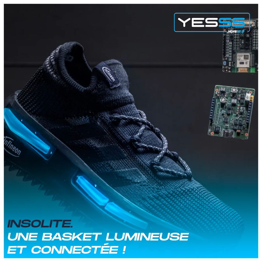 YESSSelectrique's tweet image. 📰 #News

Découvrez l’Infineon Lighting Shoe, nouvelle basket lumineuse et connectée !
Le clignotement des LED se synchronise aux rythmes musicaux, créant un vrai petit spectacle lumineux.
Découvrez notre article ici : tinyurl.com/bdhj2r4z
#yesss #basket #invention #insolite