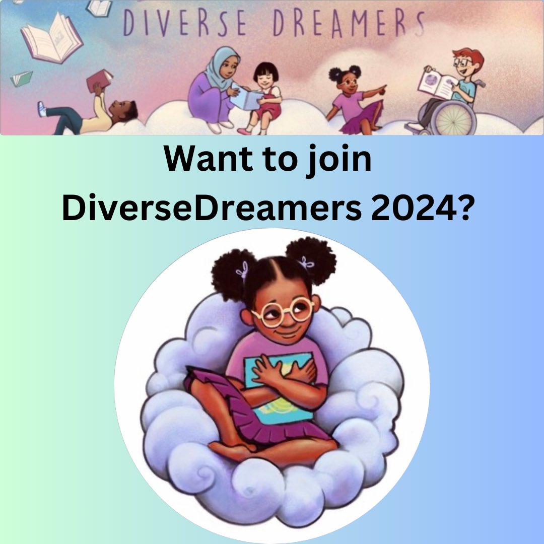 Have a traditionally published book coming out in 2024? Are you a person from a diverse or marginalized group? Come join the 2024 DiverseDreamers! We are a group of authors/illustrators that help share our new book releases.