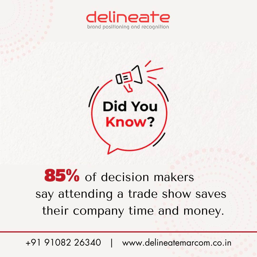 delineatemarcom's tweet photo. Trade shows help streamline operations, make informed decisions, and improve the bottom line. These statistics highlight the importance of trade shows in a successful business strategy. #businessoperations #delineatemarcom #delineatemarcomquotes #businessgrowth https://t.co/yNLt3aKoSn