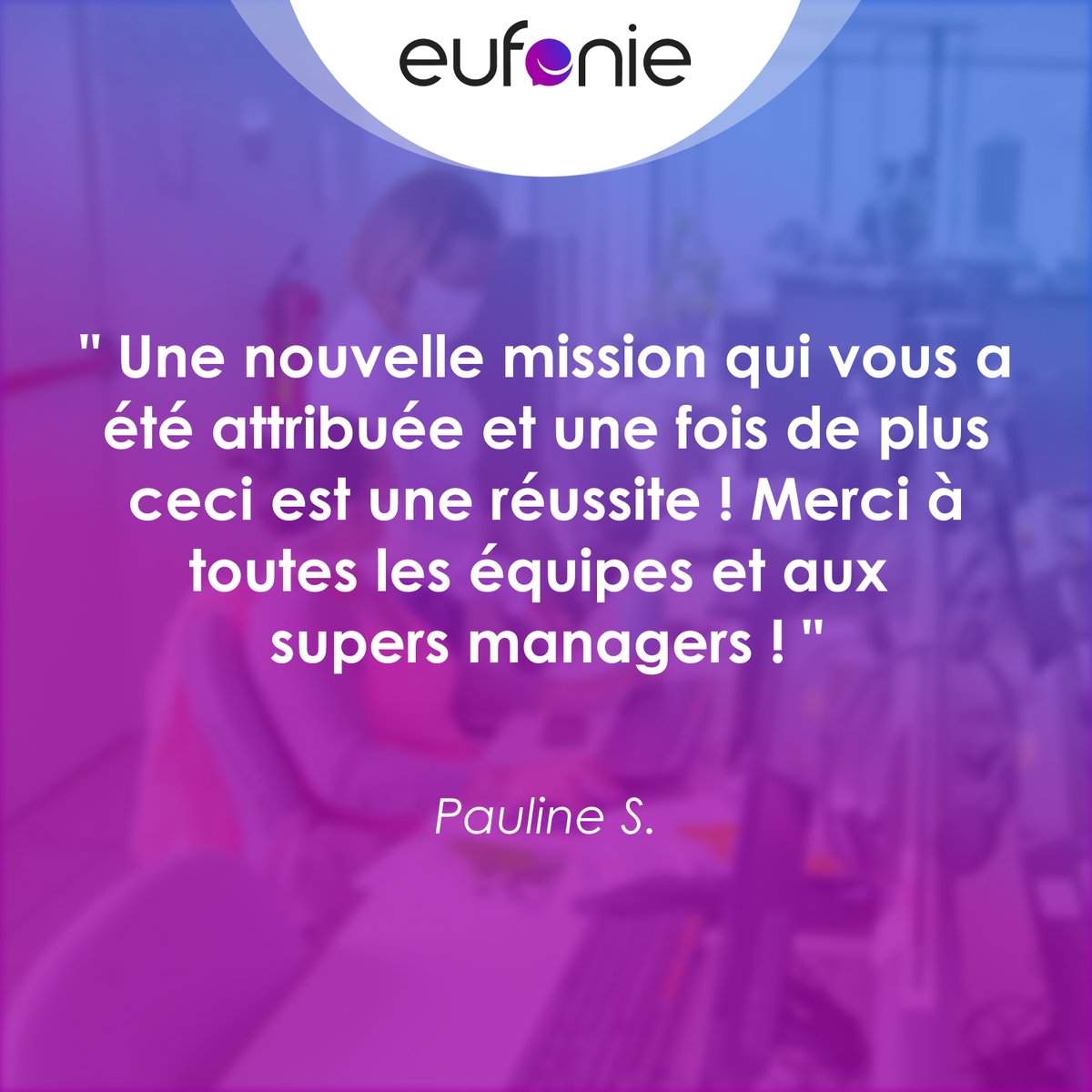 EufonieFR's tweet image. Grâce à des retours aussi #précis 👌 et #sincères 😉, comment ne pas être #motivé 💥 à se surpasser chaque mois ?

Agents 👨‍💻, Managers 👩‍💼, et chaque membre de la #prod 📊 font chaque mois la fierté d’@Eufonie 🙌

Chapeau l’artiste 🎩 (ou plutôt les artistes 😄) ❗

#TeamEufonie