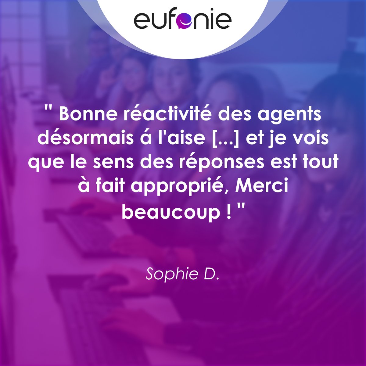 EufonieFR's tweet image. Grâce à des retours aussi #précis 👌 et #sincères 😉, comment ne pas être #motivé 💥 à se surpasser chaque mois ?

Agents 👨‍💻, Managers 👩‍💼, et chaque membre de la #prod 📊 font chaque mois la fierté d’@Eufonie 🙌

Chapeau l’artiste 🎩 (ou plutôt les artistes 😄) ❗

#TeamEufonie