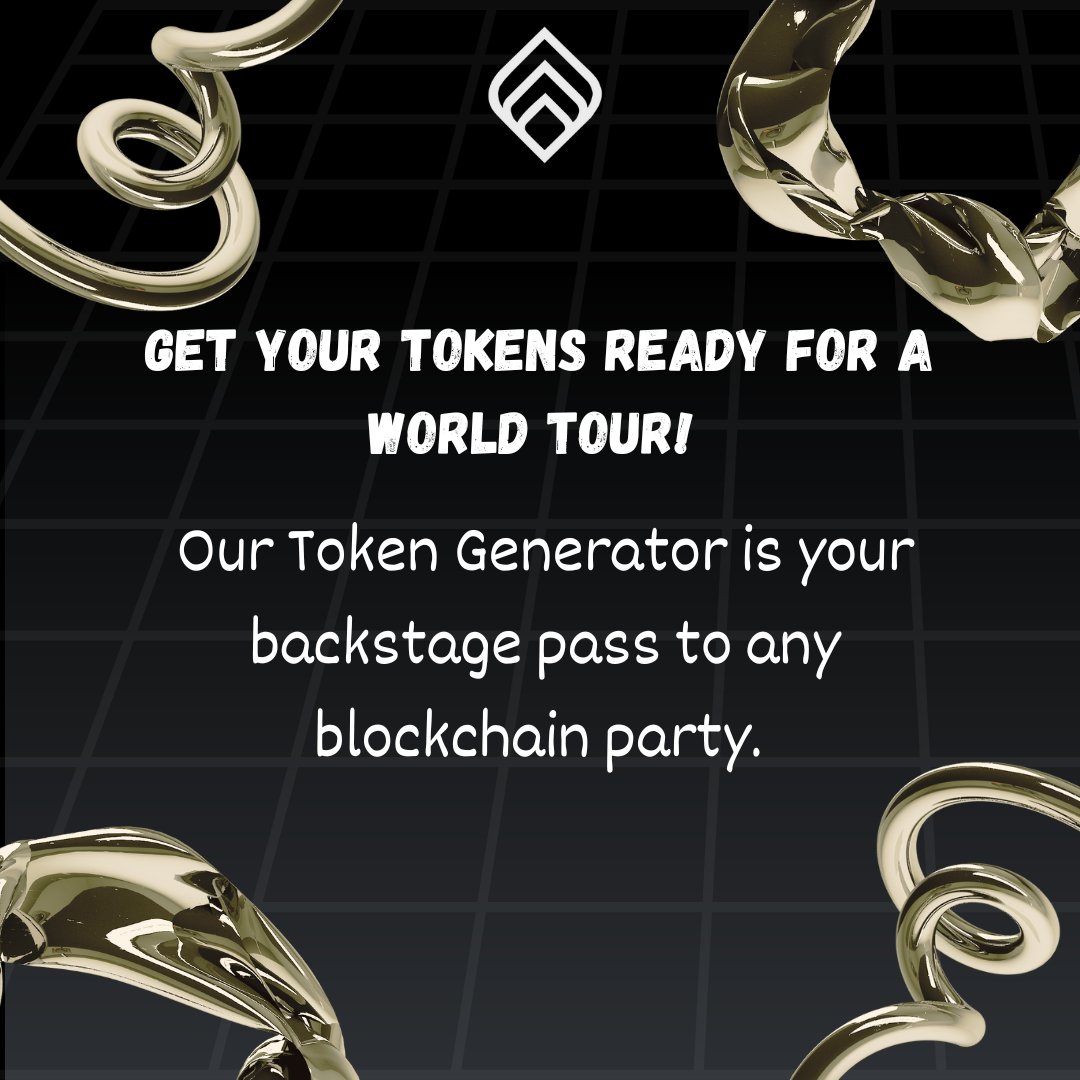 🌐Explore interoperability! Our Token Generator supports cross-platform functionality, making it easier to integrate your tokens into various blockchain ecosystems. Seamlessly connect and expand your project's reach! #Interoperability #Crypto