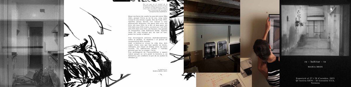 Demà 27 d’octubre a les 19h i dissabte 28 a les 11h exposo ‘re-habitar-te’ a la #Ql·lectivaXXVI sobre les àvies d’<a href="/elcorralitocca/">elcorralitocca</a> (al costat d’una trentena d’obres més)!