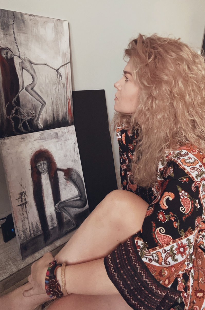 Good morning birds 🐦 

Collection Timeless Canvases on FND

Oil on canvas 🖤