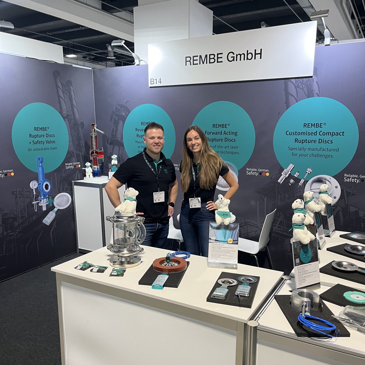 Our team sends best wishes from #Maintenance Switzerland in Zurich. 
📅 25. - 26. October 2023 | Messe Zürich - Hall 3, Stand B14 
Do not miss the opportunity to meet us and learn how our techniques and products protect your plant. 
#switzerland #exhibition #processsafety