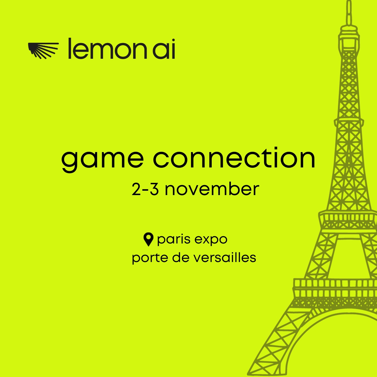 Lemon_AI_AdTech's tweet image. 🇫🇷Alors, on y va!
😎Lemon AI is coming to Game Connection Europe!
🍋See you there
#lemonai 
#gameconnection @gameconnection