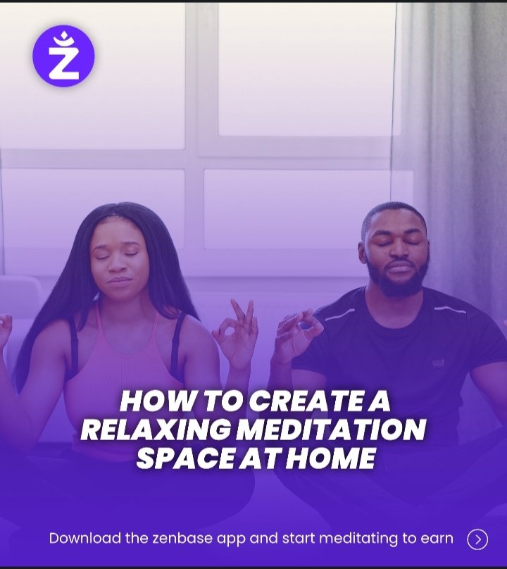 Creating a Relaxing Meditation Space at Home:

1. Choose a quiet spot for your #MeditationSpace
2. Opt for comfortable seating to maintain good posture
3. Add natural elements like plants for a calming touch
4. Use soft lighting or candles for a relaxing ambiance
5. Personalize