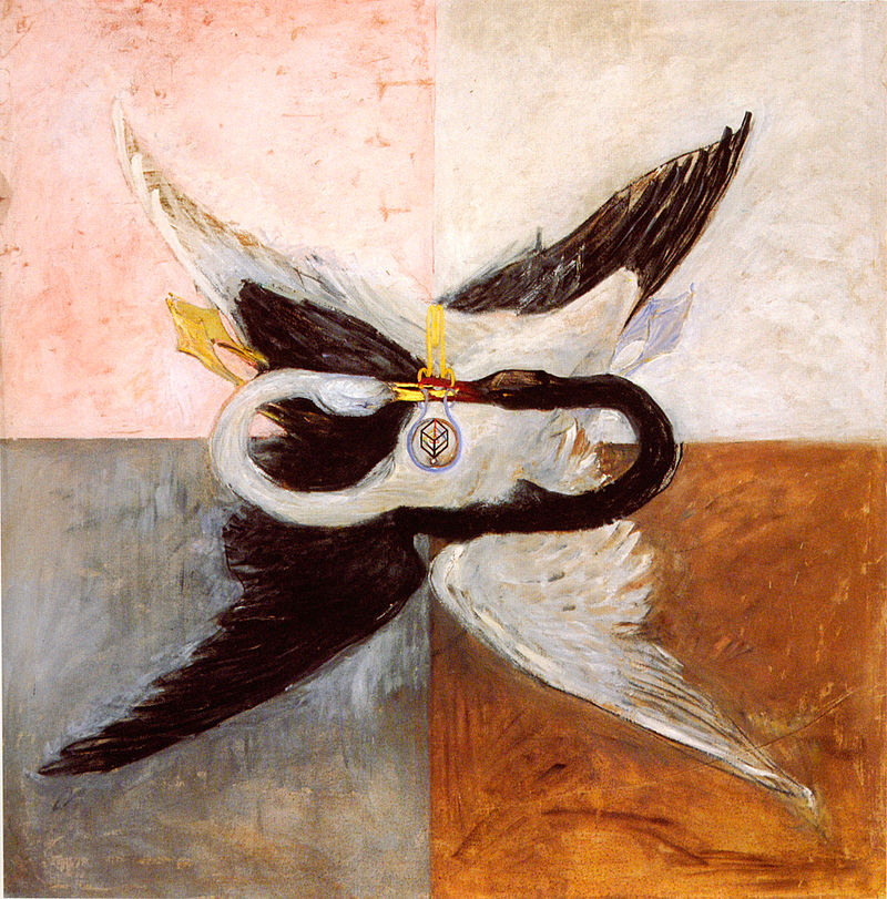 MujeresPasado's tweet photo. #TalDíaComoHoy de 1842 nace Hilma af #Klint #artista sueca especialmente conocida por ser #pionera del arte #abstracto. Creó sus primeros cuadros abstractos en 1906, antes que Wassily, Piet Mondrian y Kazimir Malévich. #Aniversario https://t.co/9vsfumqzGe