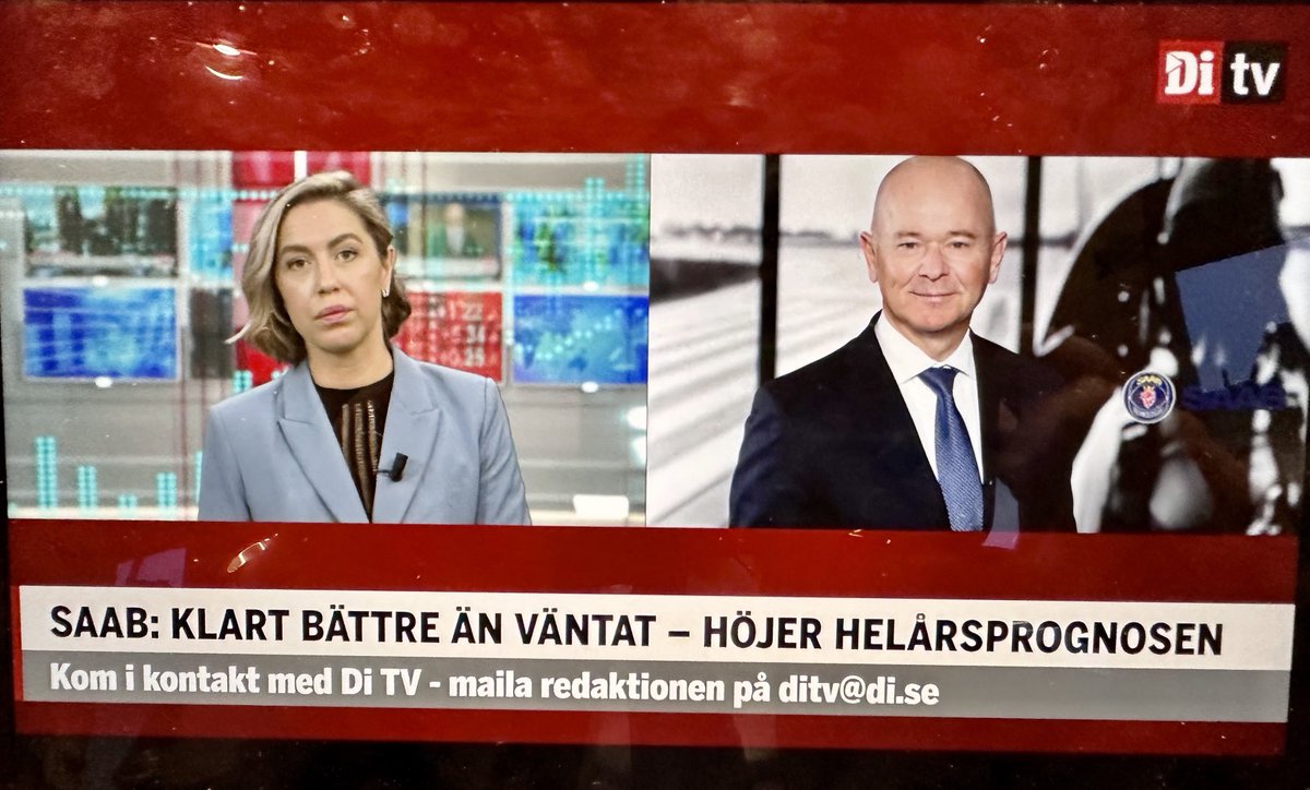 Med nuvarande syn på programutförandet och leveranser i fjärde kvartalet så höjer vi vår prognos för organisk försäljningstillväxt för helåret 2023.
Detta är ett resultat av fin orderingång och mycket hårt arbete av 21 000 medarbetare