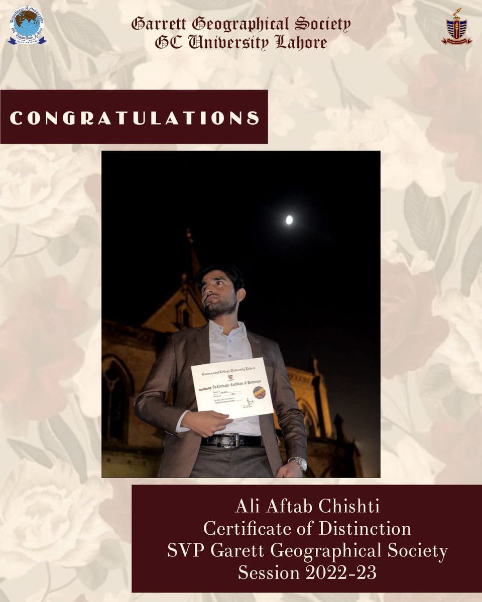 Department of Geography GC University Lahore tweet media