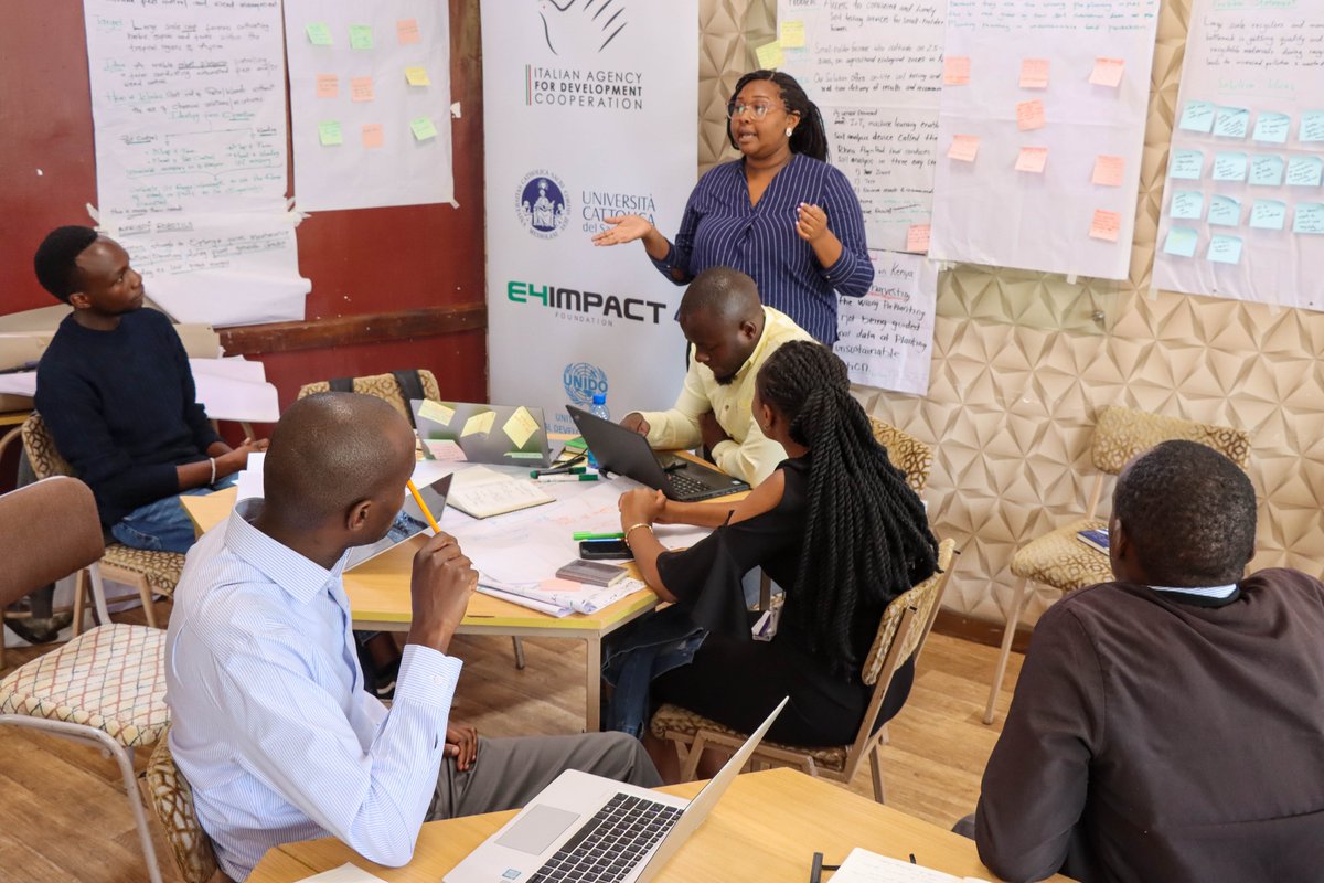 3/3 The entire #E4ImpactKenya team is committed to walking this #journey of helping the #innovators to provide product-market fit solutions; and this was a great start!

<a href="/AfribotRobotics/">Afribot Robotics</a>  <a href="/KiteHoldings/">Kite Holdings Ltd</a> <a href="/Ukulimamarket/">Villagio Farmpool</a>  <a href="/phindor_ai/">Phindor AI</a> <a href="/lisaapp_/">Lisa App</a> <a href="/eagogroup/">Eago Group Automations</a> <a href="/turnaxis/">Turnaxis</a>