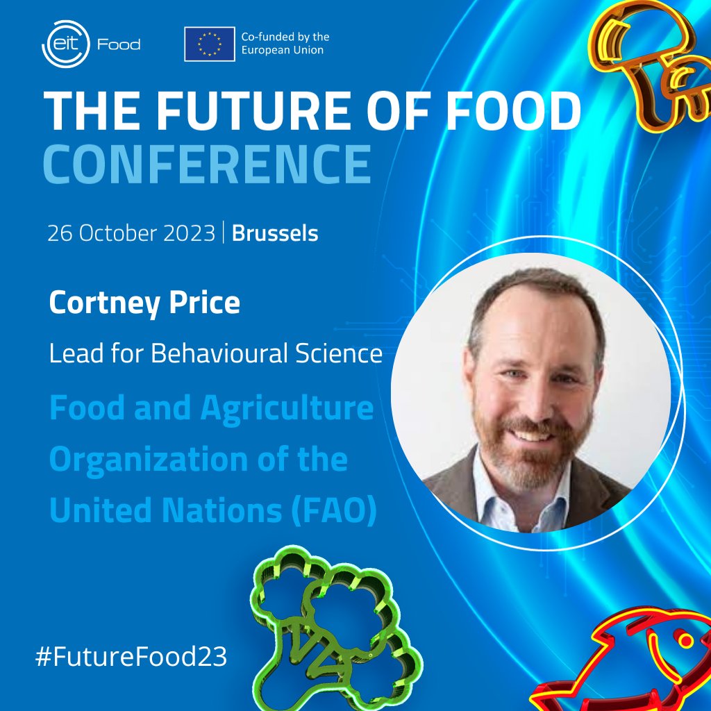 Cortney_Price's tweet image. The future of #food may be technological, industrial, small-scale, alternative, innovative, traditional.

But above all else, it is #behavioural.

Honored to discuss today how #behaviouralscience can unlock #innovation and design for change in agri-#foodsystems.

#FutureFood23