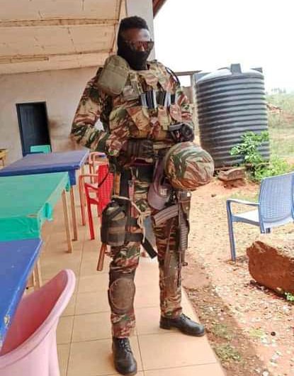 EkpaKanu's tweet image. There we go:This Cameroun #invading forces were #neutralized yesterday in #Bali Ambaland by Amba security and defence forces. It should be #noted that Cameroun forces are trained by @FRauCameroun and @USEmbYaounde.This are the Cameroun boys carrying out #GENOCIDE in Ambazonia.