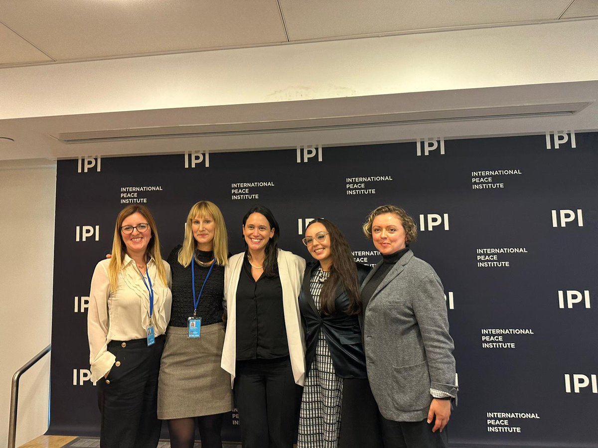 Important event on the role of women's rights organisations in combatting #GBV in conflict-affected contexts, hosted by us together w/@ipinst @SwedenUN on the margins of yesterday's #UNSC debate on Women, Peace & Security. Thank you everyone for engaging in vital conversations!