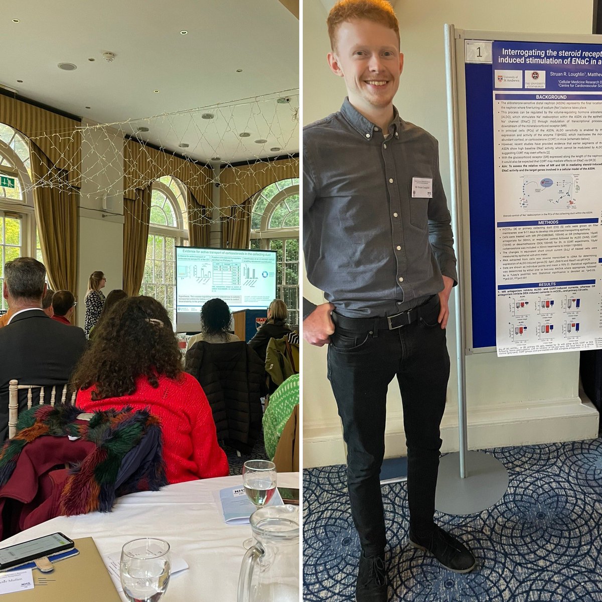 Really great day at the Annual Research and Innovation Symposium by <a href="/StAndMedicine/">School of Medicine</a> and <a href="/nhsfife/">NHS Fife</a>! Morag Milne from the Mansley lab gave a fantastic talk on putative steroid transporters and <a href="/StruanLoughlin/">Struan</a> picked up best poster in the basic science category. #proudPI
