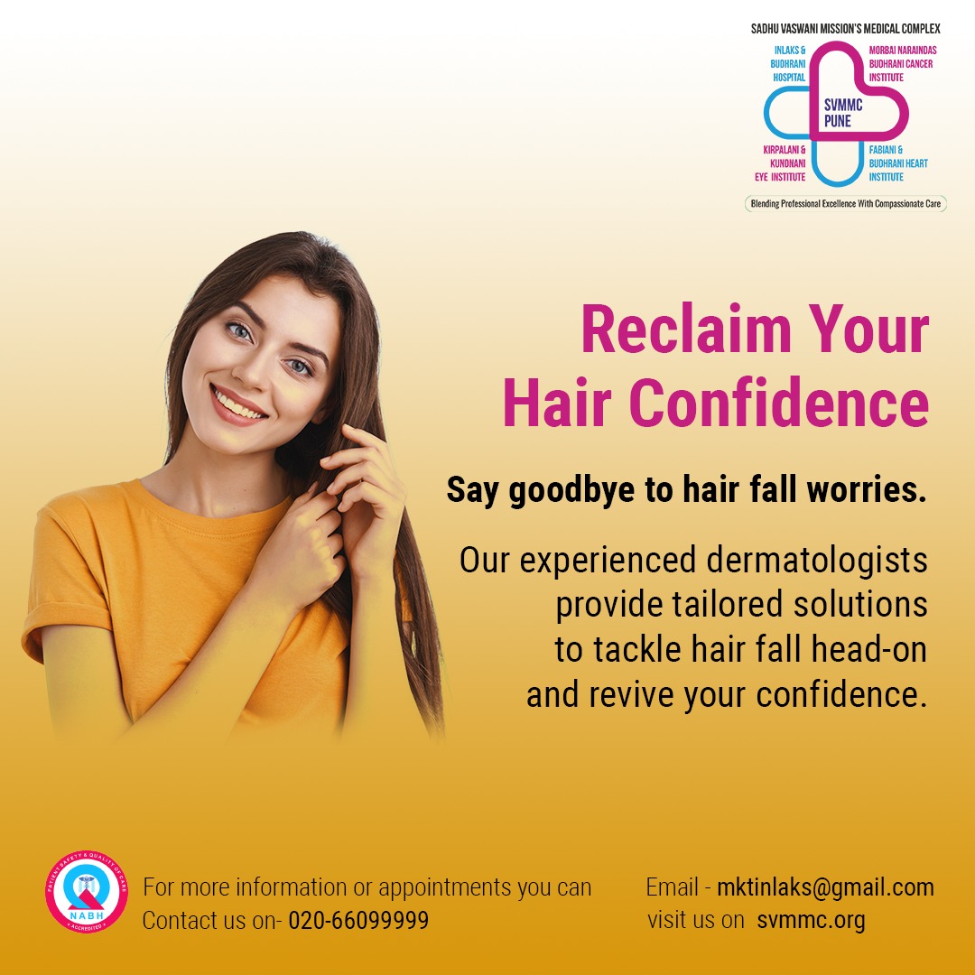 🌟 Don't let hair fall hold you back! 💪

#svmmc #inlaksandbudhranihospital #hairfalling #healthcareprovider #baldness #baldnesssolution #dermatology #hairfallcontrol #hairfallremedy #healthcareforall #antihairfall #hairfallsolution #hairfall #hairfalls #hairfallproblem