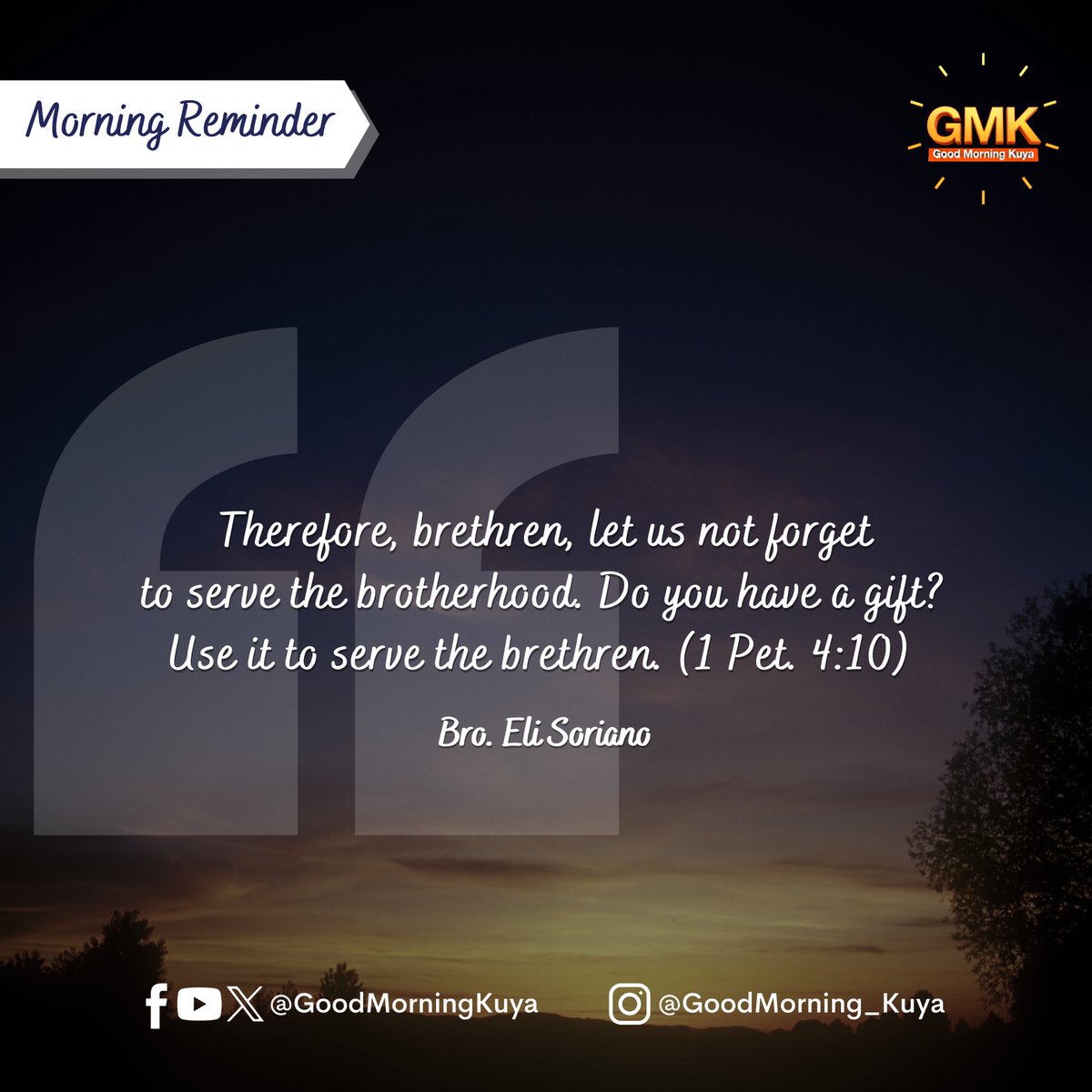 GoodMorningKuya tweet picture