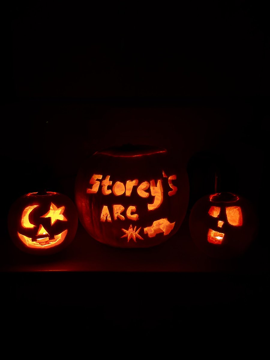 Don’t know who enjoyed themselves more last night! 🤔🤣🔪🎃 #StoreysARC