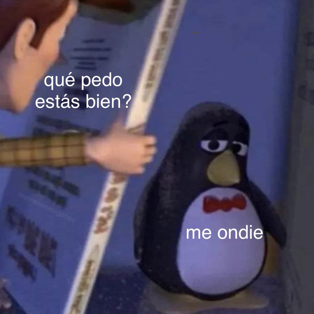 Ando con puros mans que son el pingüino jajssj