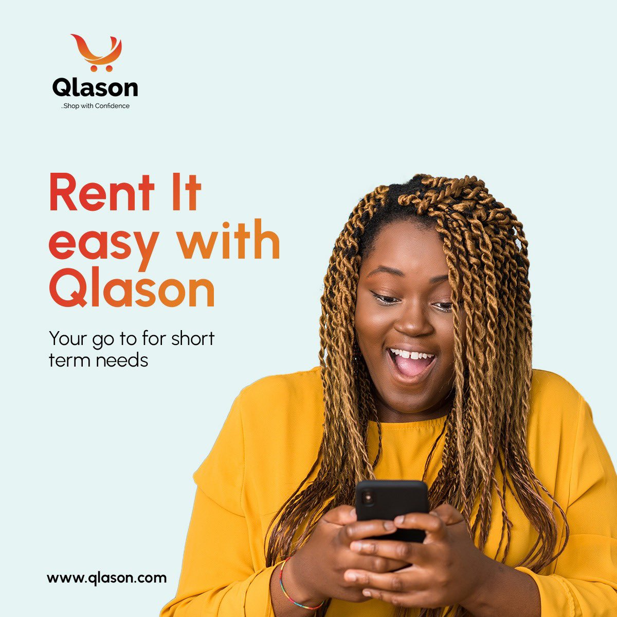 Qlasonstore's tweet photo. Take a break from commitment and enjoy the best of both worlds

Rent with Qlason, where flexibility meets convenience, and your choices know no bounds.

#shopqlason #qlason #shopping #vendors #lagosvendors #bizalert https://t.co/tR8HhOvebZ