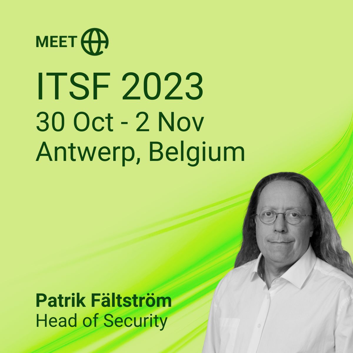 netnod's tweet image. Netnod will attend and sponsor the ITSF - The International Timing and Sync Forum next week! Make sure to meet up with Patrik Fältström in Antwerp, Belgium! 👊 netnod.se/meet-us/itsf

 #Netnod #ITSF #Networking #NetnodTime @ITSFevent