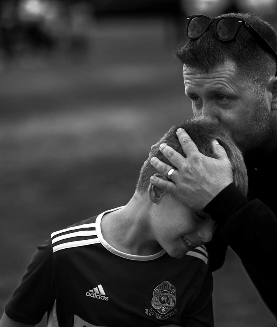 Being a Dad and a coach is the most difficult job, but when everything aligns its the best feeling ever. ❤️