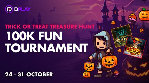 🧙‍♀️ Cast a spell for wealth!
Secure your spot among the top 30 players and win hauntingly good prizes! 🎃

 Start casting: bit.ly/40dzNlt 

#DPLAYCasino #WitchingHour