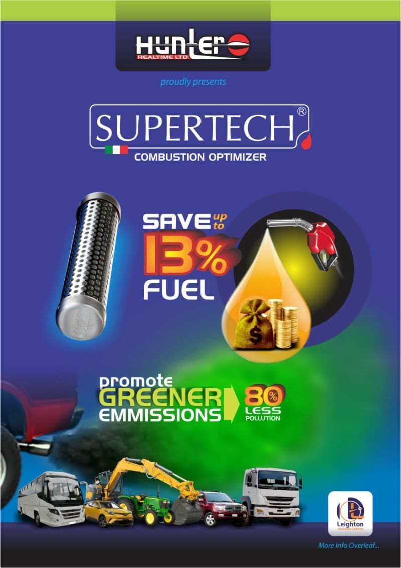 mwanjo20101's tweet image. Supertech fuel combustion optimizer: Save fuel, reduce emissions, and improve performance. Call 0705 121 888 and orders yours now

#fueloptimizer #greenenergy #automotivetech