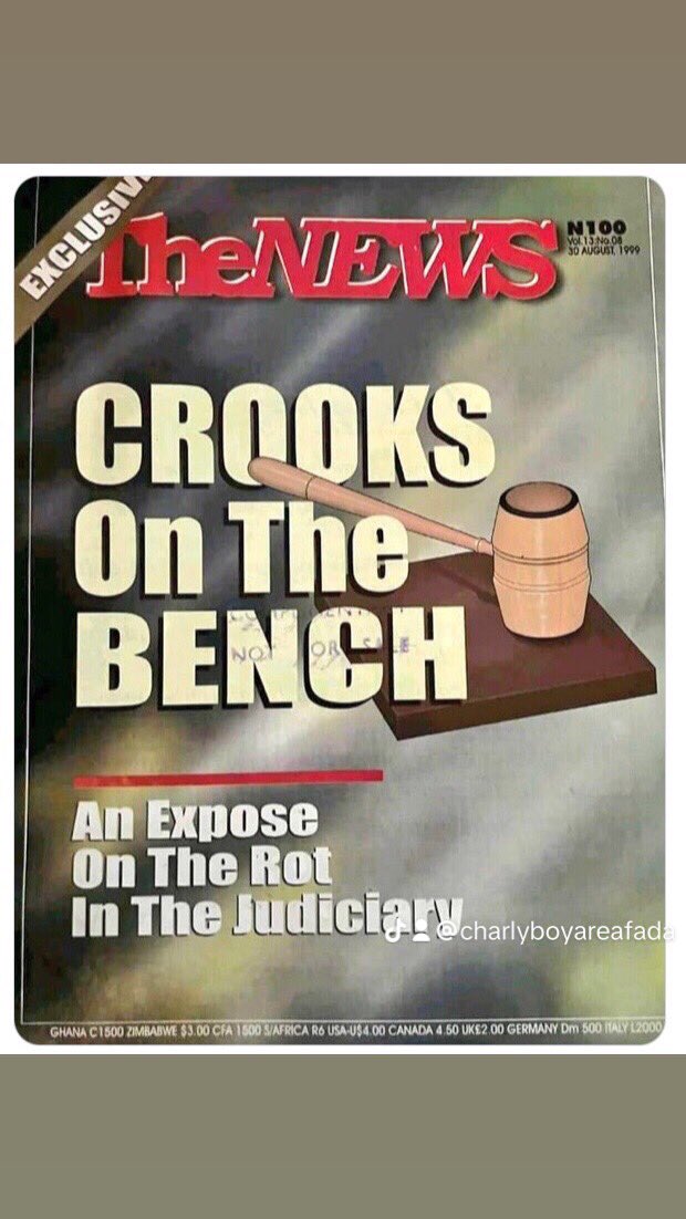 AreaFada1's tweet image. Na today?
We are ready for you guys readymade judgement.

Bring it on.
Just dey play, we know the end is here but punishment awaits you all.

Go ahead, rubbish ur names u shameless belle face judges. We will remember you all for the role you are about to play.

Endorse criminals…