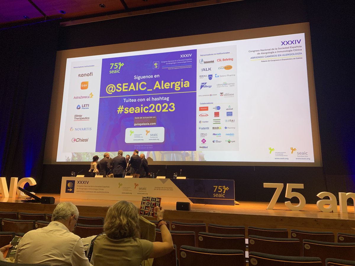 DarioAntolin's tweet photo. Empezamos!! #AerobiologiaClinica #Alergia #Seaic2023 https://t.co/AwrIsByuEL