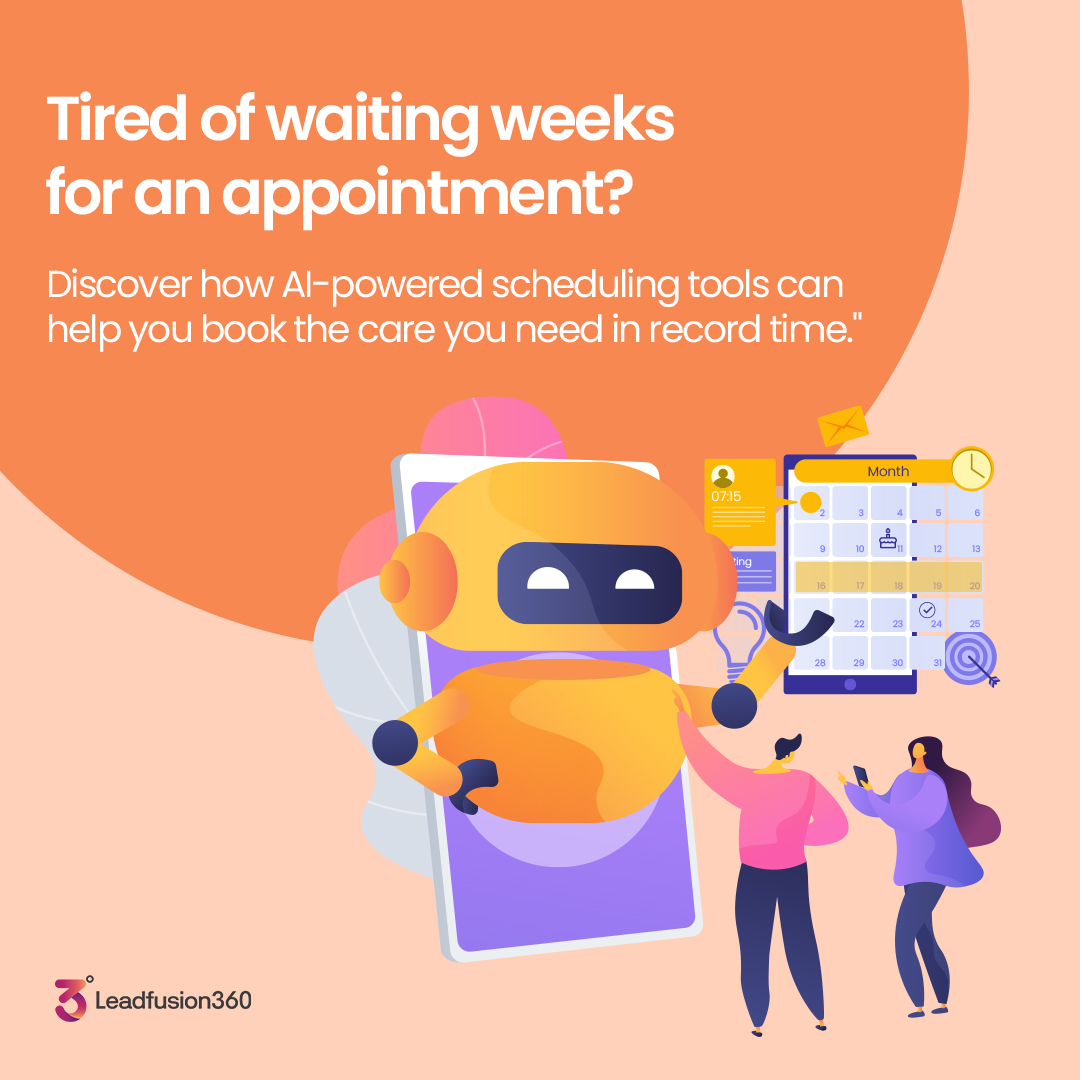Revolutionize Your Appointments with AI-Powered Scheduling. With MIA AI, all things are possible!

Are you fed up with the never-ending wait times just to secure an appointment? It's time to revolutionize your scheduling game! 

#leadfusion360 #MiaAssistant #SmartBooking