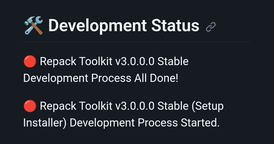 RaptorRepack's tweet photo. Release Very Soon...
#RepackToolkit #RaptorRepack https://t.co/dCMu3ANpB4