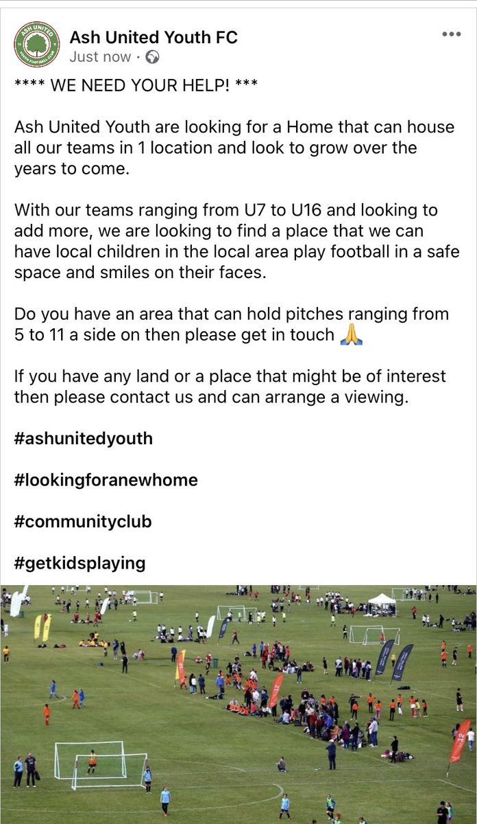 Ash United Youth FC (@ashutdyouthfc) on Twitter photo 