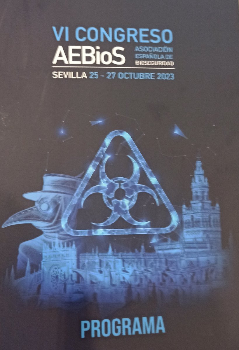 MarcBataller4's tweet photo. Preparado para asistir al VI Congreso organizado por #AEBioS2023 en Sevilla. Dos días dedicados a virus emergentes, resistencia de bacterias, bioseguridad y biocustodia, entre otros temas relacionados. https://t.co/llV8dXGwc3
