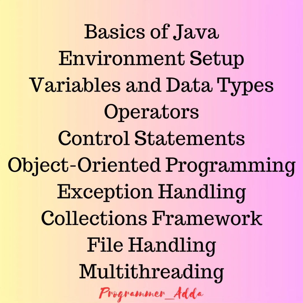 Aman_Raj2241's tweet image. Java Roadmap 2023

#Java #javaroadmap