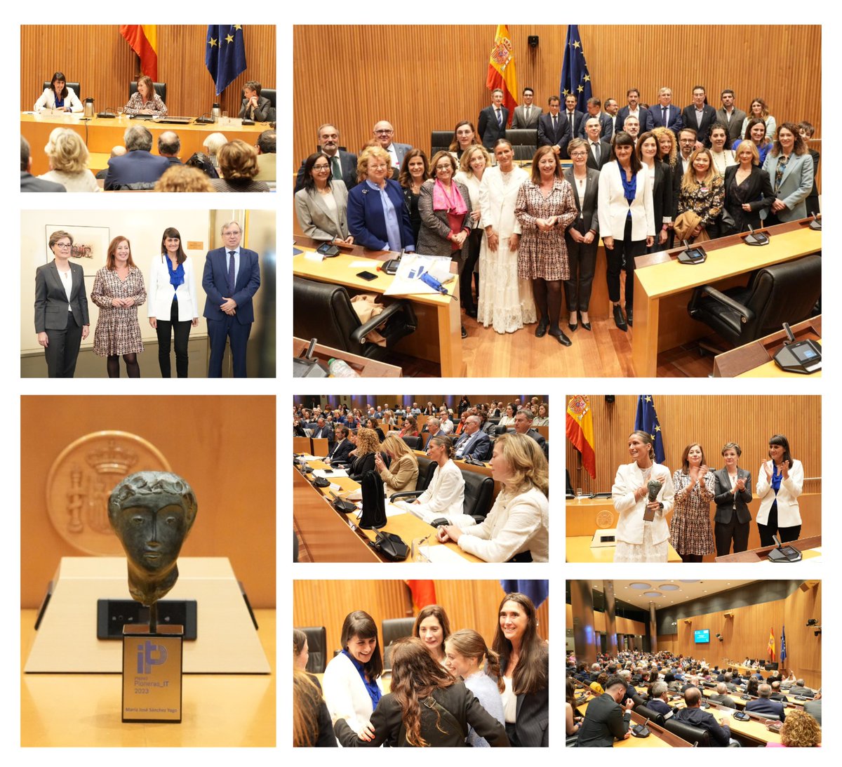SEtelecoGob's tweet photo. 🏆¡Enhorabuena, @myago, por el premio #PioneraIT 2023 y a @INCIBE @ValPatSTEAM y @bbva por sus iniciativas!
En la clausura del acto del @COIT_AEIT, @mariagv destacó: "Juntas estamos haciendo la transformación digital que necesita 🇪🇸 para que nadie se quede atrás"
#Talentofemenino https://t.co/tuvrscN1lN