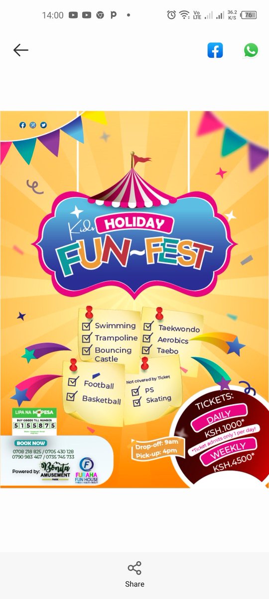 InforPursuit's tweet photo. The holidays are here with us and definitely a plot for the children is here too.. 

 Book a post for your child this holiday and let them have educational fun. https://t.co/6C6WxNj6as
