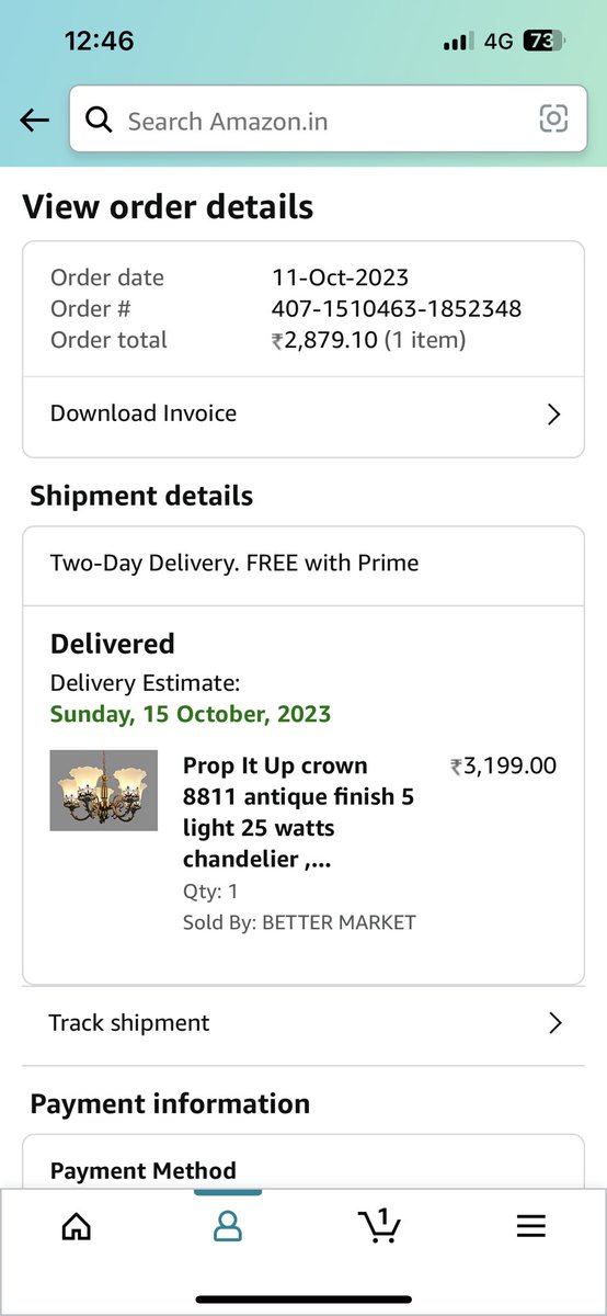 imssjash's tweet photo. @AmazonHelp @amazonIN 
Very disappointed by your third class service and behaviour from your third class mannerless executives. 
The return has accepted on 19th and till date the item has not been picked up, the executives are clueless not able to assist and delay the process. https://t.co/4IRXzE78SZ
