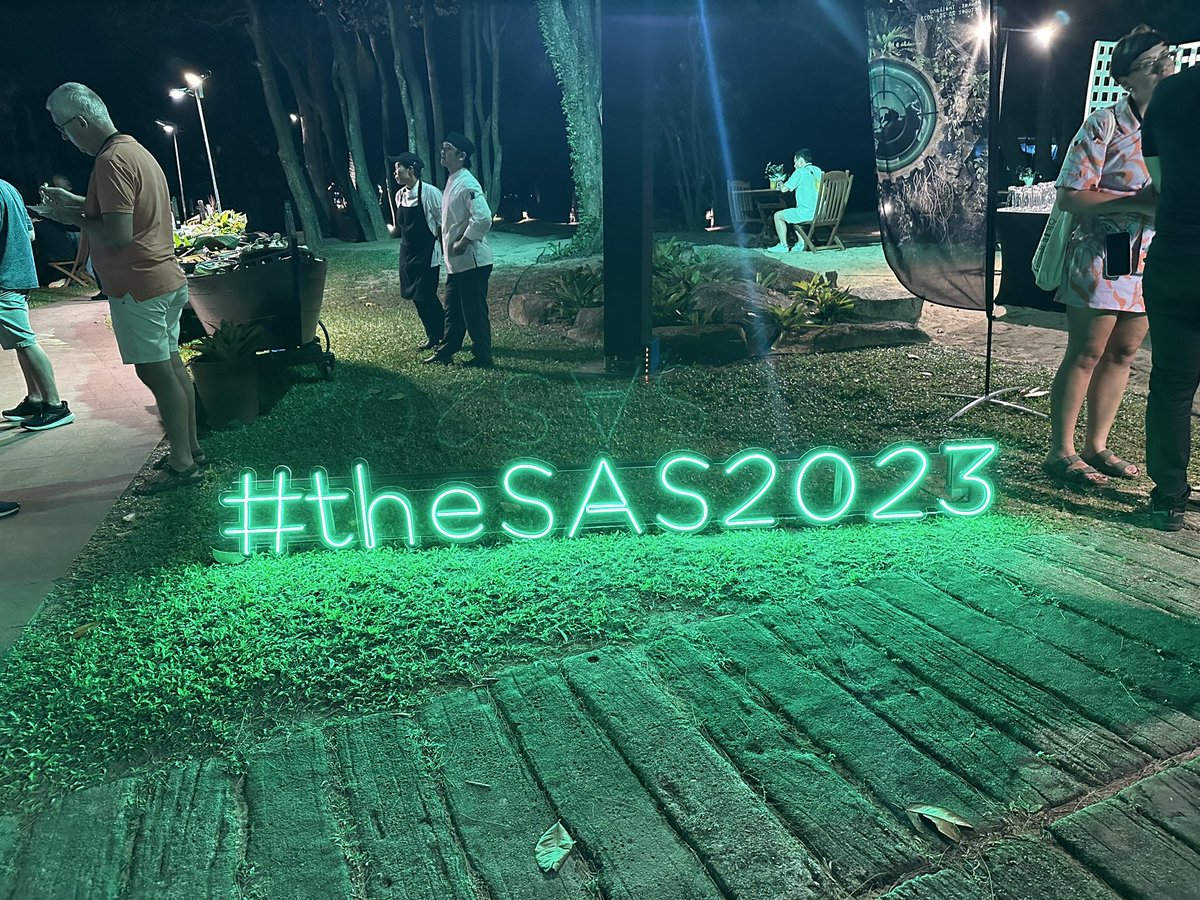 hecky's tweet image. This is #TheSAS2023 what a con.